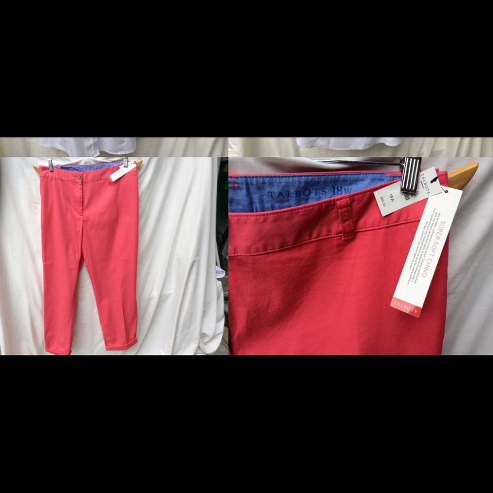 NWT Talbots capris. - Picture 3 of 4